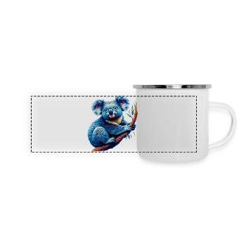 Koala - Panoramic Camper Mug - white - Front