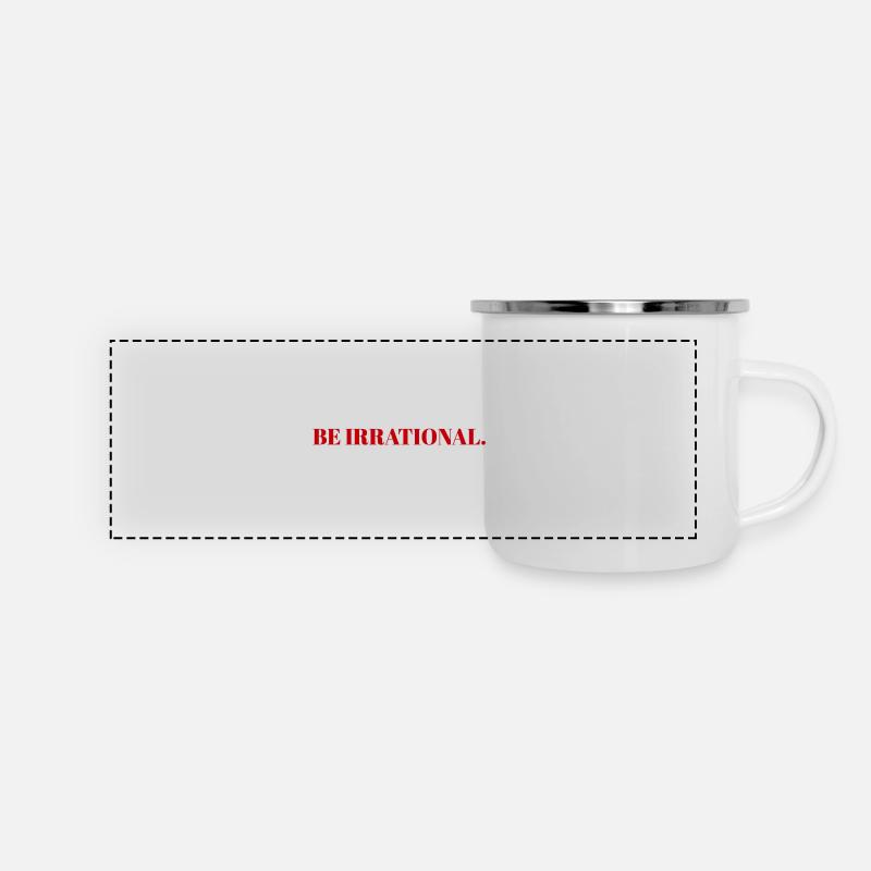 PI - Be Irrational - Panoramic Camper Mug - white