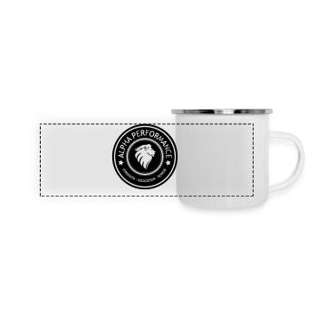 ALPHA PERFORMANCE - Panoramic Camper Mug - white - Front