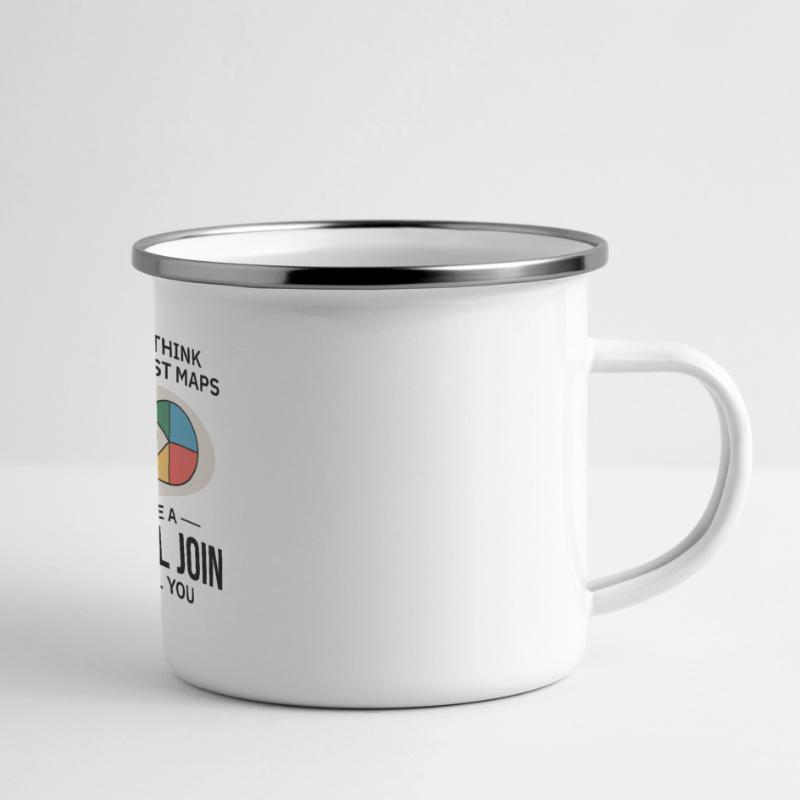 GIS Spatial Join Map Data Analysis Panoramic Camper Mug