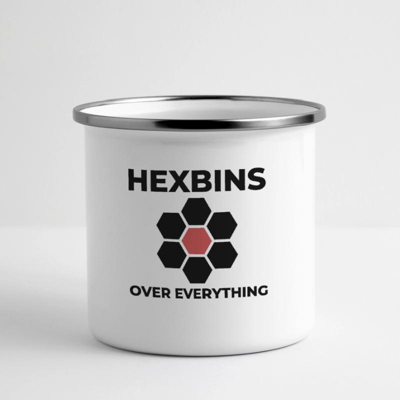 Hexbins Data Visualization GIS Mapping Spatial Panoramic Camper Mug