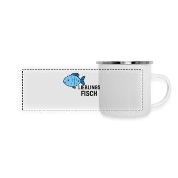 FAVORITE FISH - Panoramic Camper Mug - white - Front