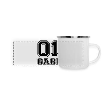 Gabi - Name - Panoramic Camper Mug - white - Front