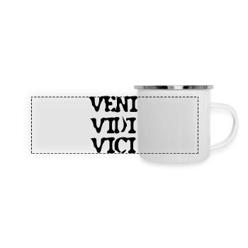 Veni Vidi Vici ! - Panoramic Camper Mug - white - Front