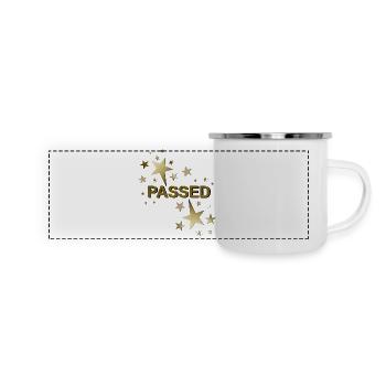 Driver's license passed training passed - Panoramic Camper Mug - white - Front
