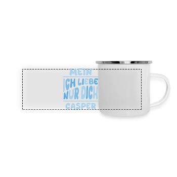 Man Casper - Panoramic Camper Mug - white - Front