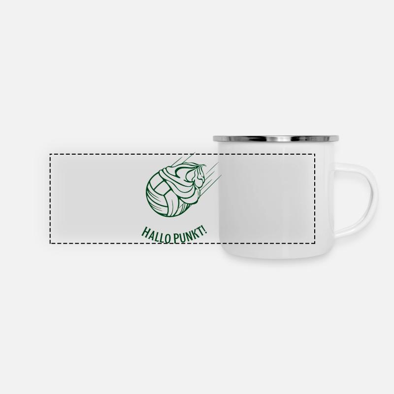 We welcome our first point - Panoramic Camper Mug - white