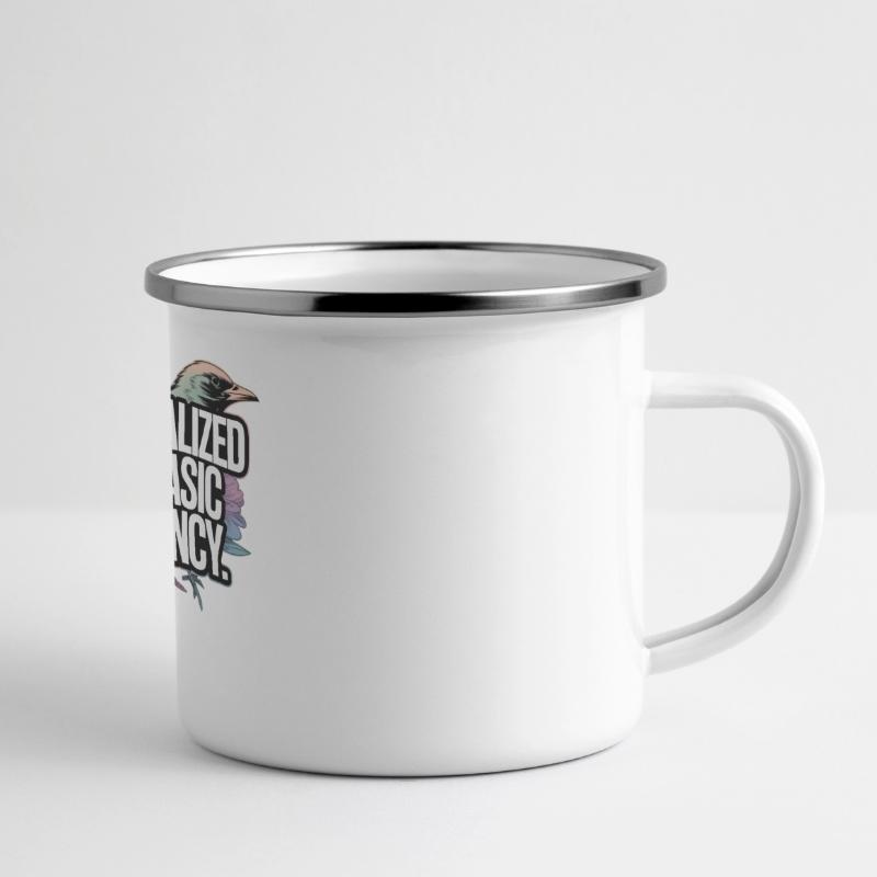 Radicalized by Basic Decency Statement Panoramic Camper Mug