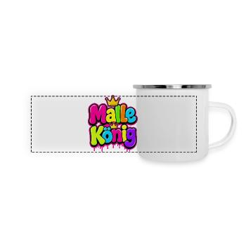 Royal Colour Graffiti Collection - Panoramic Camper Mug - white - Front