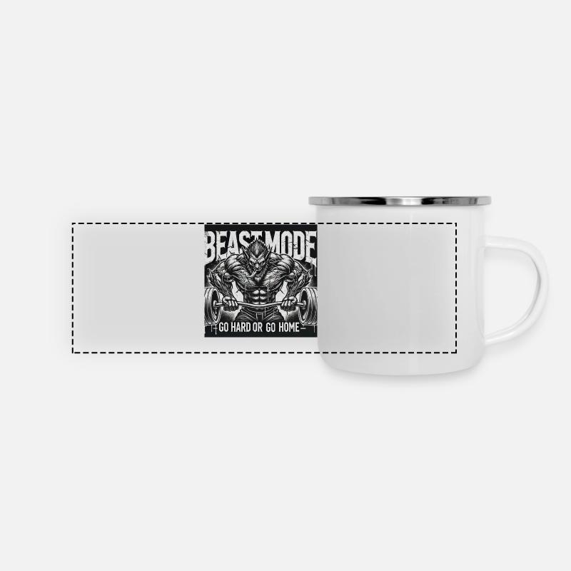 Logo mode - Panoramic Camper Mug - white