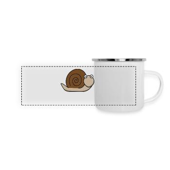 slug - Panoramic Camper Mug - white - Front