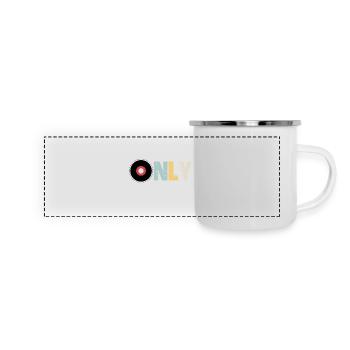 Vinyl only - Panoramic Camper Mug - white - Front