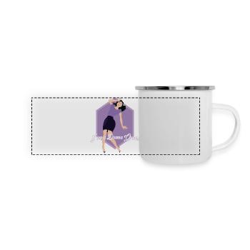 Drama Queen - Panoramic Camper Mug - white - Front