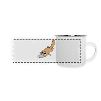 platypus - Panoramic Camper Mug - white - Front