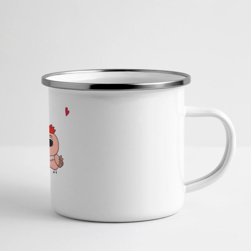Muttertag Geschenk - Unser erster Muttertag Panorama Emaille-Tasse