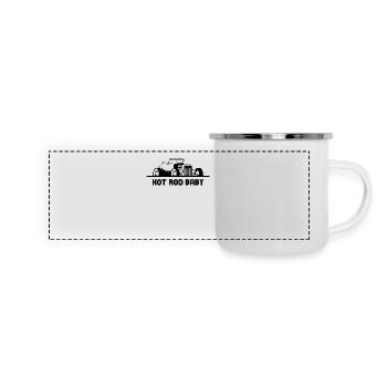 Hot Rod Baby - Panoramic Camper Mug - white - Front