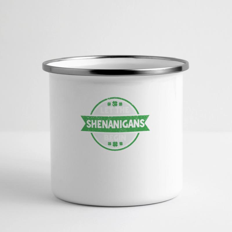 Let the Shenanigans begin Saint Patrick's Panoramic Camper Mug