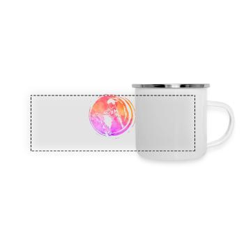 Muay Thai - Panoramic Camper Mug - white - Front