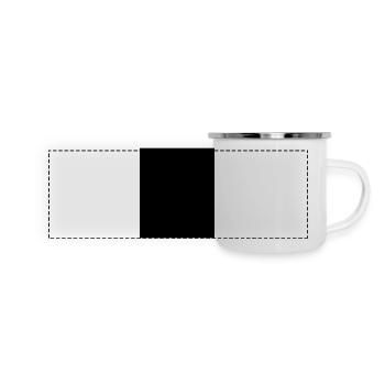 BLACK Bar Black Censored - Panoramic Camper Mug - white - Front