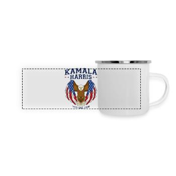 Kamala 2024 - Kamala Harris 2024 For President - Panoramic Camper Mug - white - Front