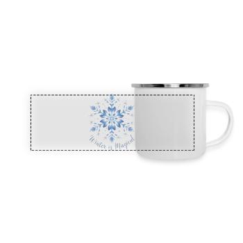 Winter is Magical - Panoramic Camper Mug - white - Front