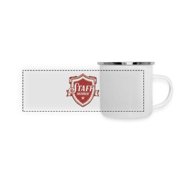 Staff Member - Panoramic Camper Mug - white - Front