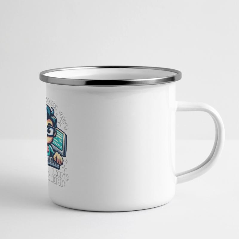 ERROR CODE 404 SOCIAL LIFE NOT FOUND Panoramic Camper Mug