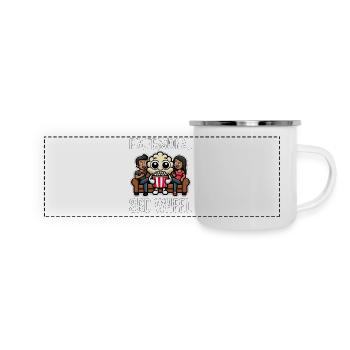 PROFESSIONAL THIRD WHEEL - GIFT - Panoramic Camper Mug - white - Front