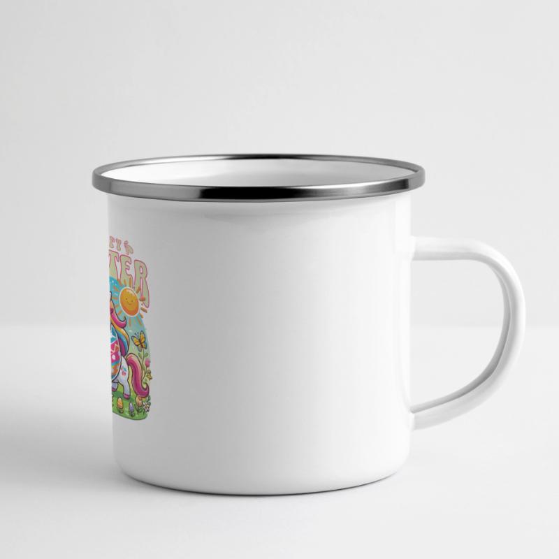 Easter Happy Easter Easter Bunny Easter Egg Spring Panoramic Camper Mug
