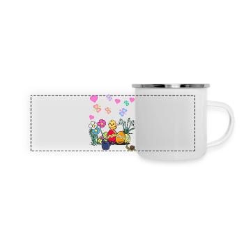 Easter Chick Easter Eggs Kids Child - Panoramic Camper Mug - white - Front