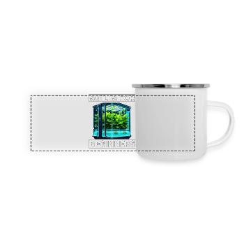 Soil is for Beginners - Panoramic Camper Mug - white - Front