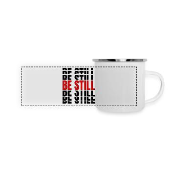 Be still - Panoramic Camper Mug - white - Front