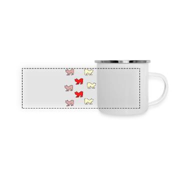 Cats without tails - Panoramic Camper Mug - white - Front