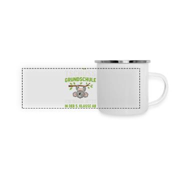 Goodbye Elementary School Koala 5th Grade - Panoramic Camper Mug - white - Front