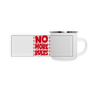 No More Rules - Panoramic Camper Mug - white - Front