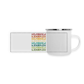 Kombucha Gradient Multi-Print - Panoramic Camper Mug - white - Front