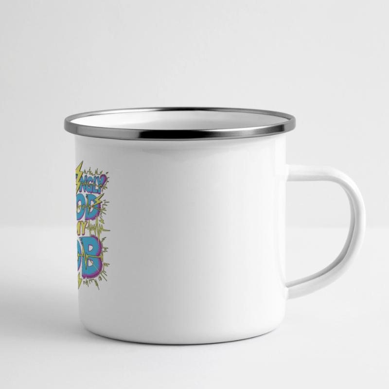 Cardiac Tech Shockingly Good Pacemaker Technician Panorama Emaille-Tasse