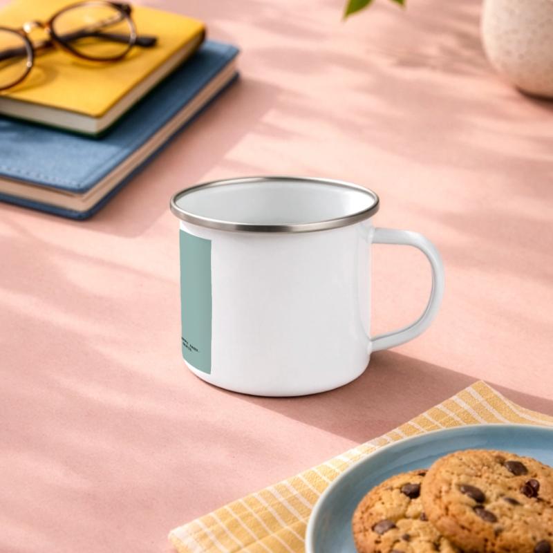 Happy Easter I Guess – Grumpy Bunny Easter Design Mug panoramique émaillé