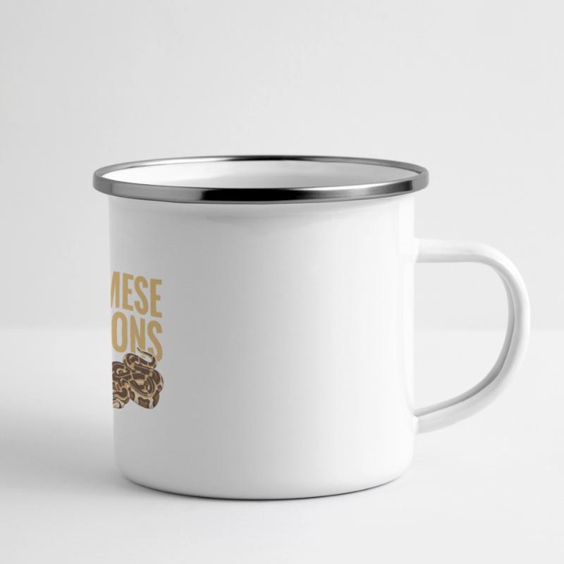 Python birman Stuff Reptile Foos Propriétaire de serpent Mug panoramique émaillé
