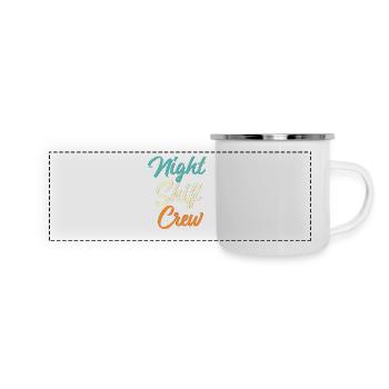 Night shift - Panoramic Camper Mug - white - Front