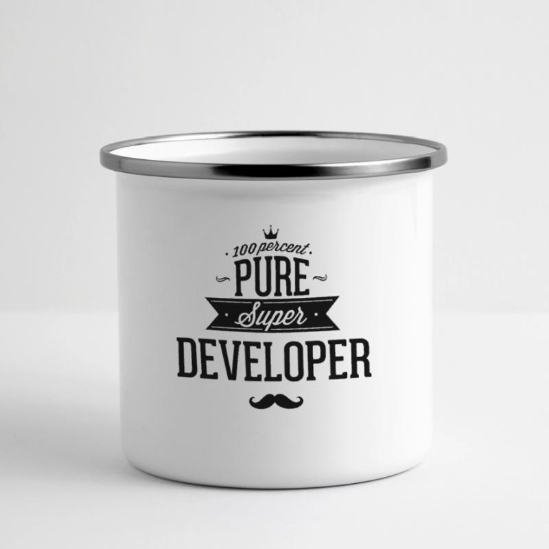 développeurs de 100 pour cent Mug panoramique émaillé