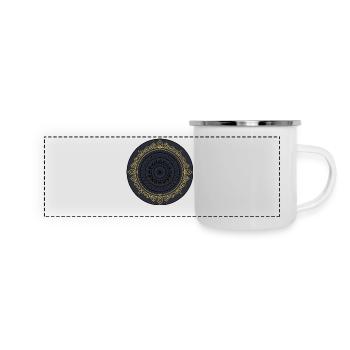 VINTAGE - Panoramic Camper Mug - white - Front