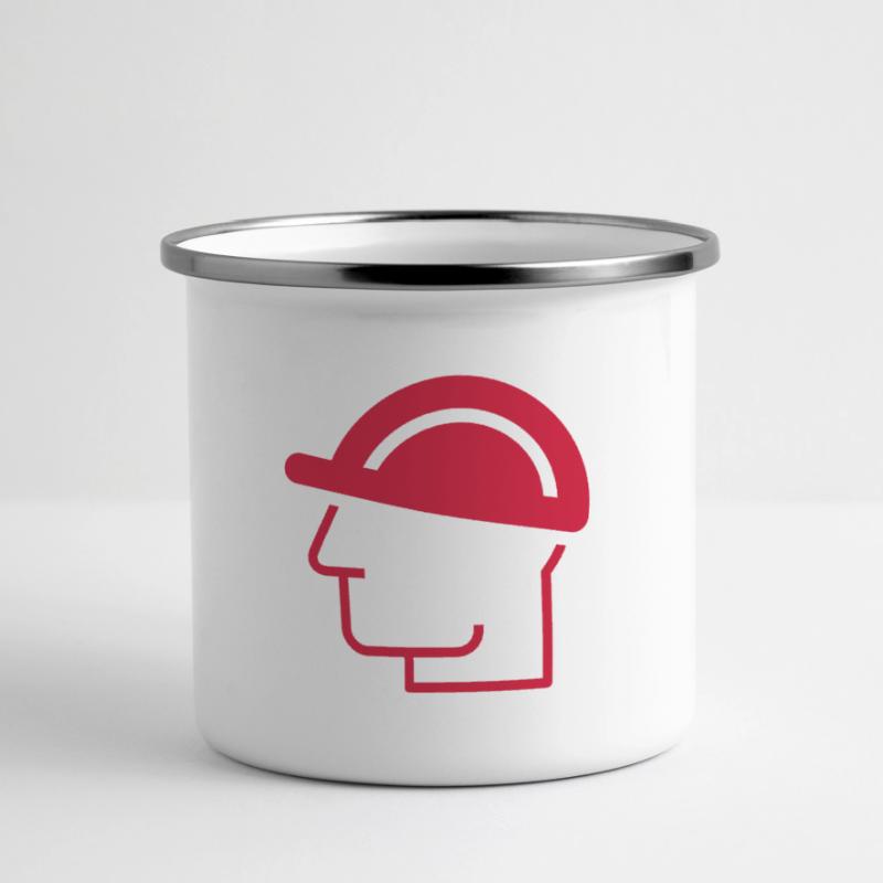 Construction Manager, Helm, Construction Site, Construction Worker, Construction Panoramic Camper Mug