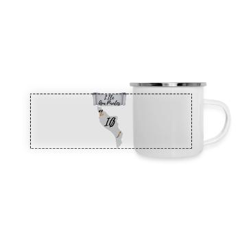 Die Insel der Piraten, Oléron - Panorama Emaille-Tasse - Weiß - Vorne