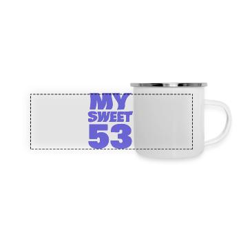 Age 53 - Panoramic Camper Mug - white - Front
