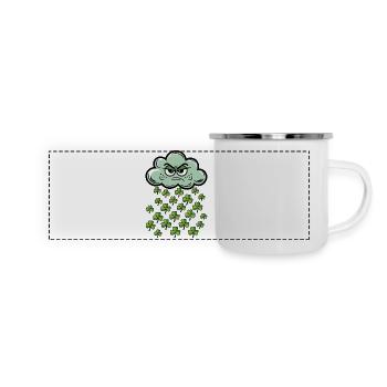 st patricks day - Panoramic Camper Mug - white - Front