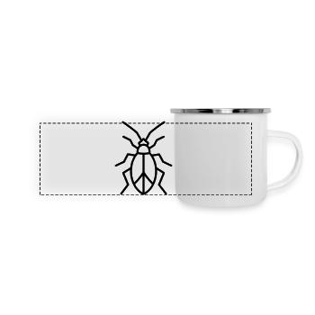Aphid - Panoramic Camper Mug - white - Front