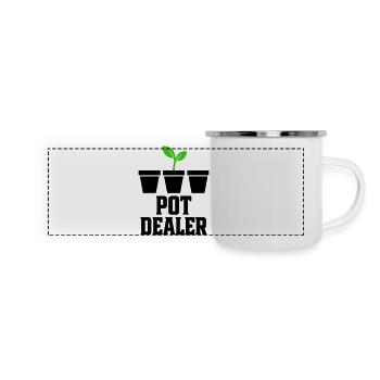 Green Hand Gardening Pots Dealer - Panoramic Camper Mug - white - Front