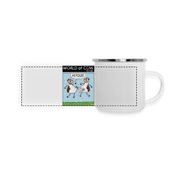HI FOUR! - Panoramic Camper Mug - white - Front
