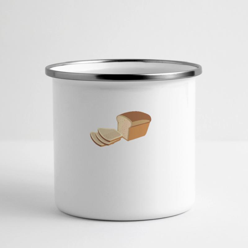 Bread write bread Toast bread Panoramic Camper Mug